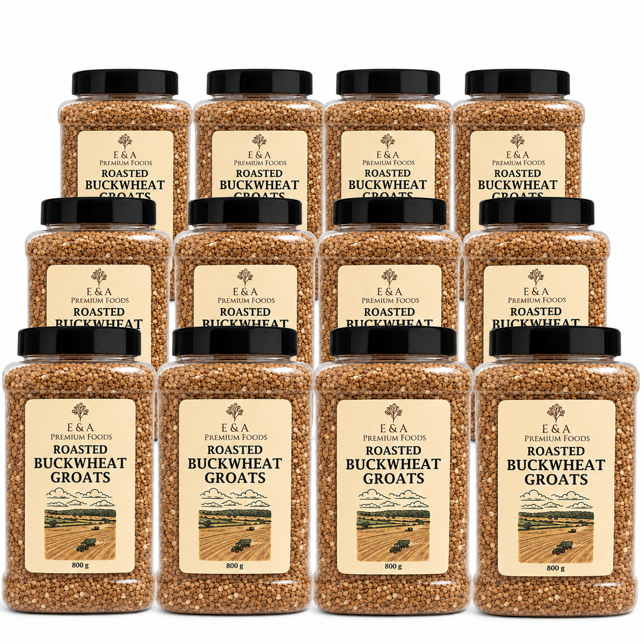 Roasted Buckwheat Groats Box of 12