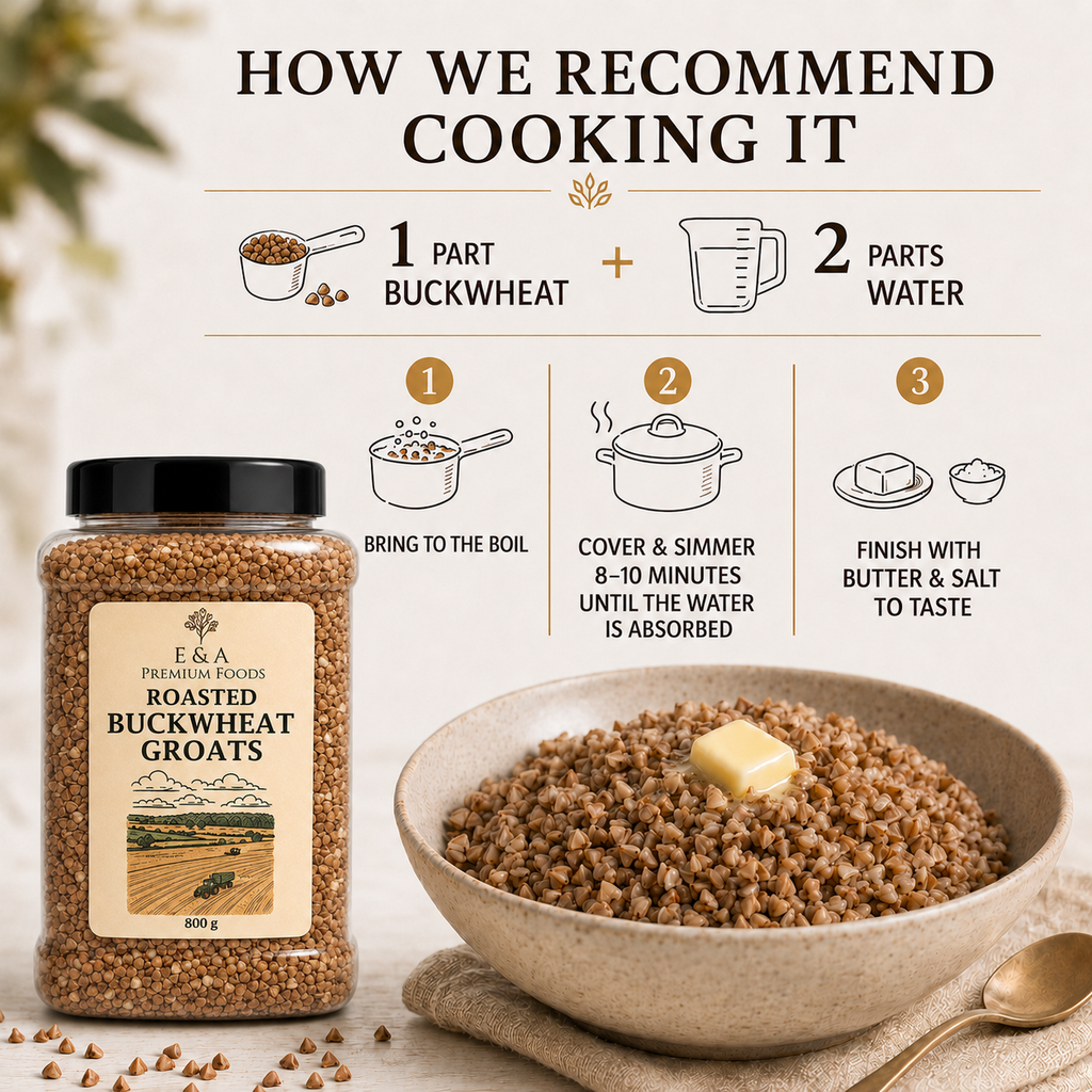 Roasted Buckwheat Groats 800g